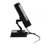 10W Black Desktop or Mountable LED Gobo Projector Advertising Logo Light (with Custom 1 Color Static Glass Gobos)