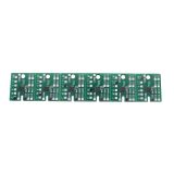 Chips ECO Solventes  MAX permanentes Roland XC-540---6 piezas/set CMYKLCLM