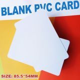 δ 0.76mm Blank PVC Card 85.5mm x 54mm for Card Printer(1000PCS)
