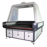 1-2 Heads 100W Fabric CCD Camera Cutting Machine Laser Cutter Printed Textile