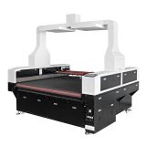 FM1814/1916 2 Heads 130W Fabric CCD Camera Cutting Machine Laser Cutter Printed Textile