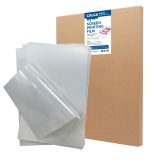CALCA 50 Sheets/Pack Premium Waterproof Inkjet Milky Transparency Film 28x43cm for Screen Printing