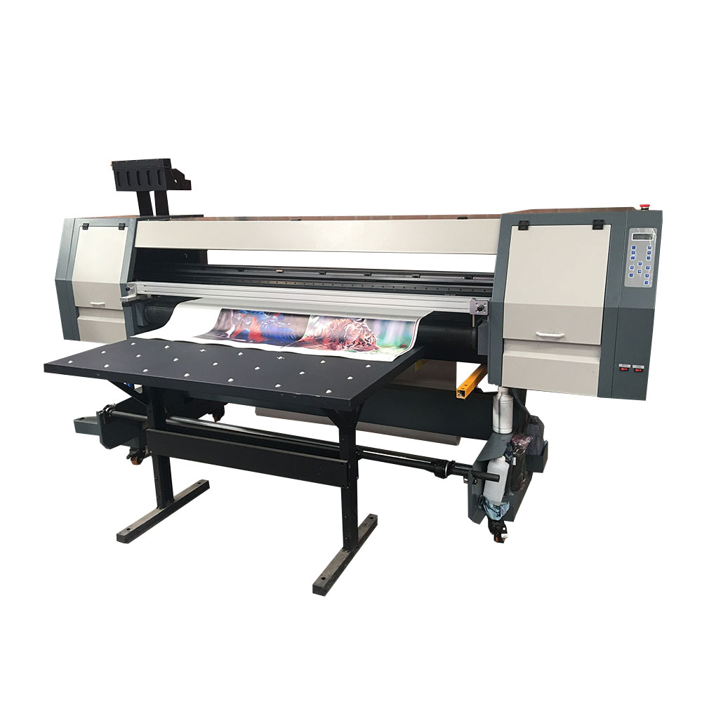 1.8m Flatbed and Roll to Roll UV Inkjet Printer With Epson XP600/4pcs
