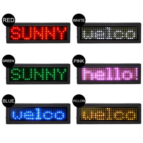 Indoor Scrolling Sign