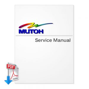 Manual de servicio Mutoh PJ-1304NX Impresora Albatros