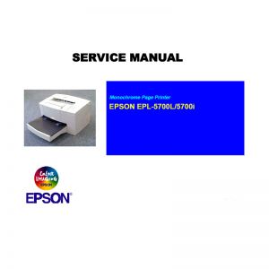 Manual de Servicio en Inglés Epson EPL-5700L EPL-5700i