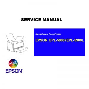 Manual de Servicio en Inglés Impresora Epson EPL-5900 EPL-5900L