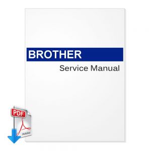 Manual de servicio para creador de estampado BROTHER SC-100.