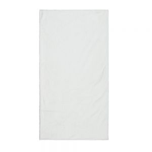 Toalla de baño blanca para sublimación.