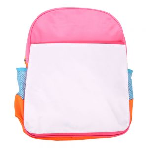 Blank Sublimation Backpack Medium Size School Bag for DIY Printing