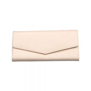 New Blank Sublimation Leather Fashion Trifold Lady Clutch Wallet Long Wallet