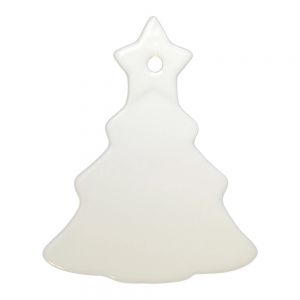 100pcs 4" Christmas Tree Ceramic Ornament