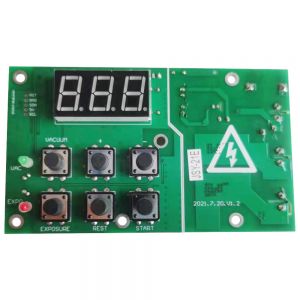 LED Vacuum Exposure Unit Control Panel