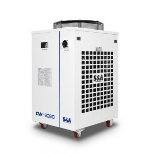 S&A 220-240V 60Hz Laser Chiller CW-6260 for Industrial CO2 Laser Cutter Welder Engraver