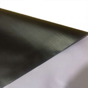Lona brillante fondo negro 13OZ 1.07m/1.62m/ 2.2m/2.5m/3.2m*50m
