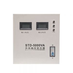 Transformador elevador totalmente automático de 3KW/5KW de 110V a 220V, regulador de voltaje