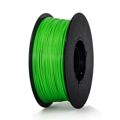 Filamento verde ABS para impresora 3D de escritorio
