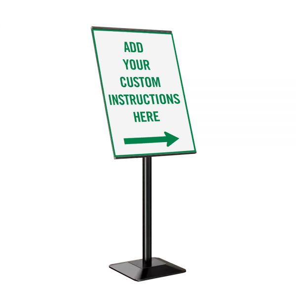 50*70cm Stand Guide Sign Display Board Indicator Board Q563