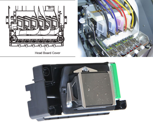 Epson DX4/DX5 Printhead Big Damper  application 