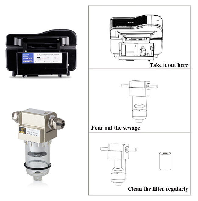Sublimation Heat Press Machine for Phone Cases Mugs Cups Heat Transfer Printing Feature