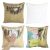 Square Blank Reversible Sequin Magic Swipe Pillow Cover Cushion Case for Sublimation