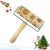 Embossed Rolling Pin, Diy Tool for Homemade or Christmas Cookies, Laser Engraved Rolling Pin for Baking Christmas Pattern Pastry