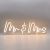 CALCA Warm White Mr&Mrs Neon Sign,Size- 23.5X 7.5inches