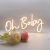 CALCA Warm White Oh Baby Neon Sign,Size- 23.5X 11.8inches