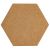 Hexagon Cork Notice Boards 12 Pack DIY Corkboard Self-Adhesive, Display Message Notice Pin Board for Photo Hanging Home Decoration and Office Bulletin Boards, with 100PCS Push Pins