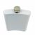 25pcs CALCA 8oz White 304 Stainless Steel Sublimation Blanks Alcohol Whiskey Liquor Pot Pocket Hip Flask Wine Bottle