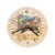 CALCA 20pcs 11.8" Sublimation Blank PlyWood Round Wall Clock Decor DIY Heat Transfer Press Printing