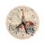 CALCA 20pcs 7.9" Sublimation Blank PlyWood Round Wall Clock Decor DIY Heat Transfer Press Printing 